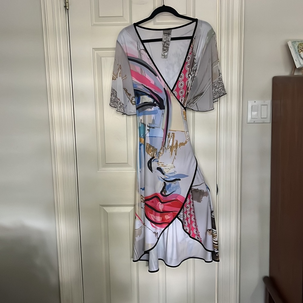 Wrap Jersey Dress
